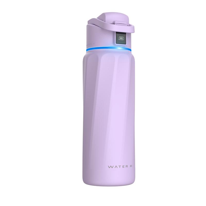 WATERH Boost Smart Water Bottle with APP - Insulated Stainless Steel Flask, Water Intake Tracker & Hydration Reminder, Portable Vacuum Thermal Cup, Wide Mouth Water Bottle for Travel & Gym, Ideal for Gift