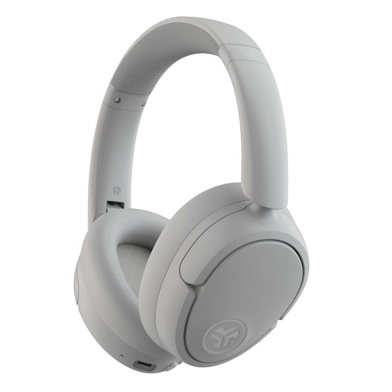 JLab JBuds Lux Active Noise Cancellation Wireless Bluetooth Headphones, Custom EQ, Over-Ear, Be Aware Safety Mode. Foldable, iPhone / Android