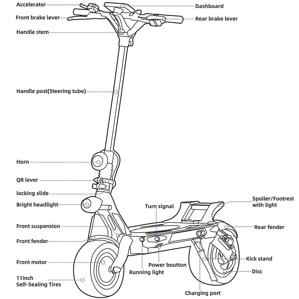 ๐Dualtron Thunder 2 (EY4) High Performance Electric Scooter | โ
72V Dual Motor, Up to 130 km Range | Smart Large Display ๐ฅMega Subsidy๏ผ