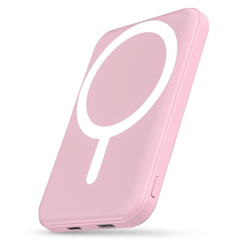MagSafe Battery Pack, 5000mAh Magnetic Power Bank Fast Charging Wireless Portable Charger