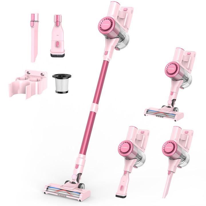 Homeika Cordless Vacuum Cleaner--H320, 28Kpa Powerful Suction, 380W Powerful Brushless Motor, 8-in-1 Lightweight Handheld Vacuum Cleaner, 50-Minute Runtime, Removable Battery, For Pet Hair and Carpets