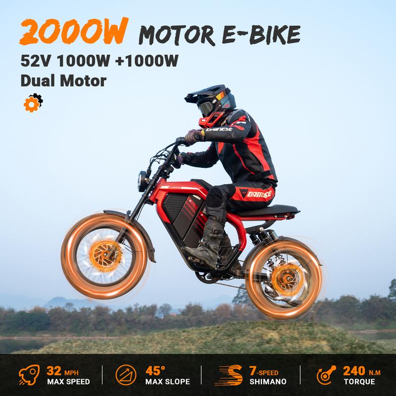 Luckeep M5 Ultra Moped 2000W