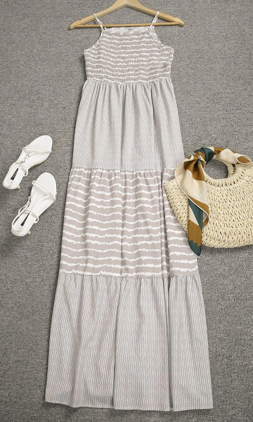 Always a Good Choice Printed Maxi Dress