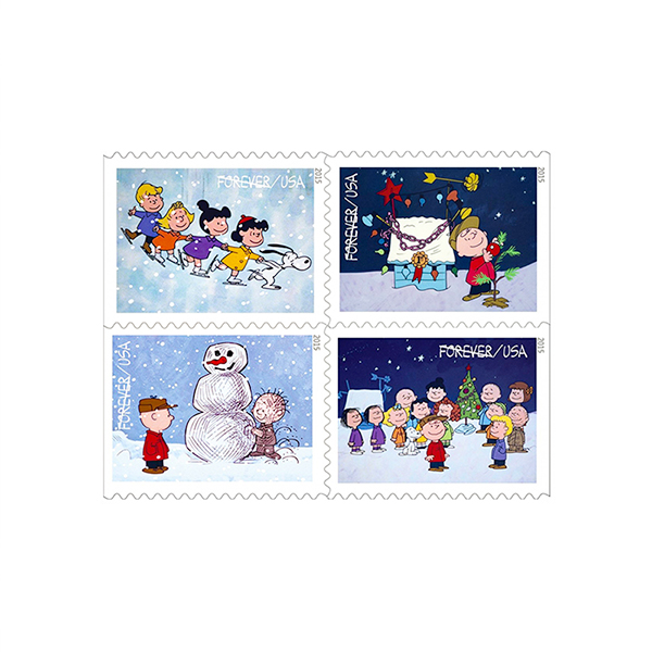 Charlie Brown Christmas Forever Stamp Store