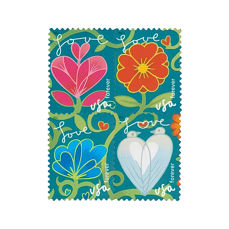 Various Style of Love Stamps 200pcs USPS POST SHOP