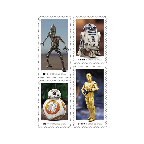 Star Wars Droids Stamps USPS Postal Store
