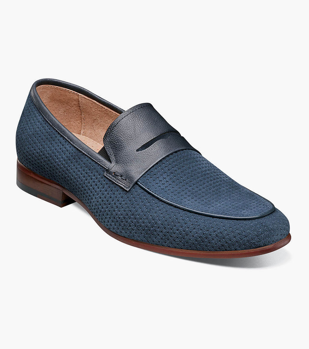 Wyatt Moc Toe Penny Slip On