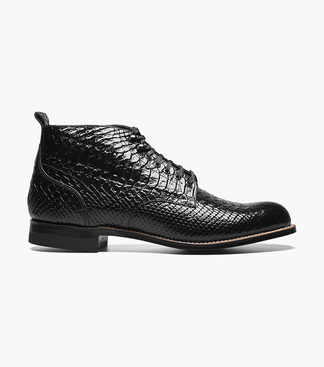 Madison Anaconda Plain Toe Boot