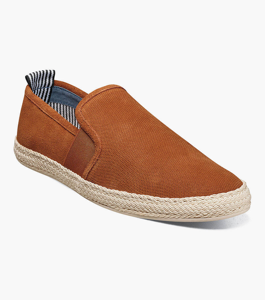 Nino Plain Toe Slip On Espadrille