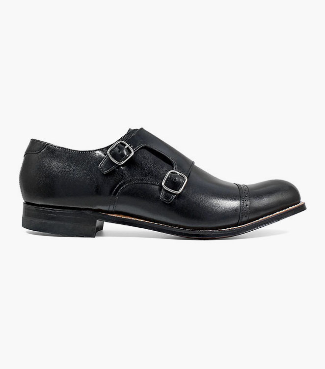 Madison Cap Toe Double Monk Strap