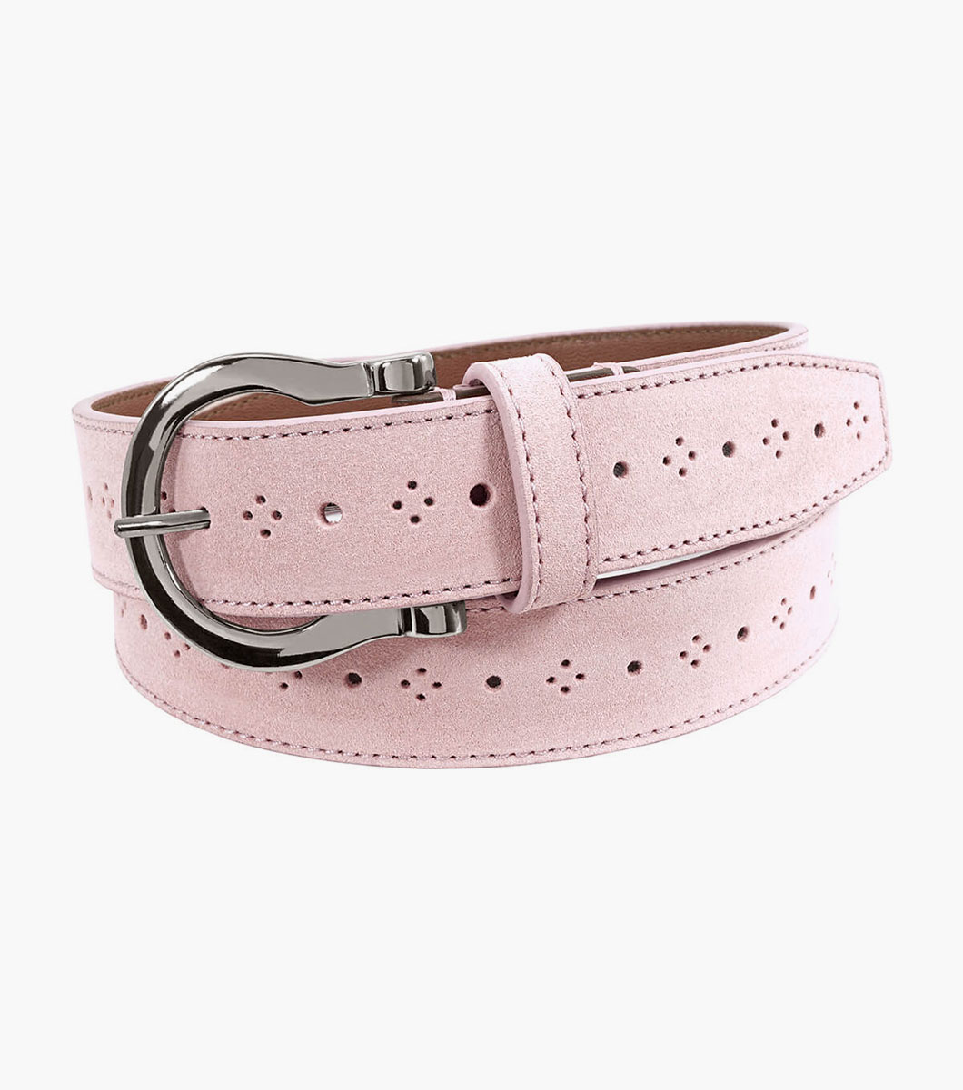 Richmond Suede Perf Belt