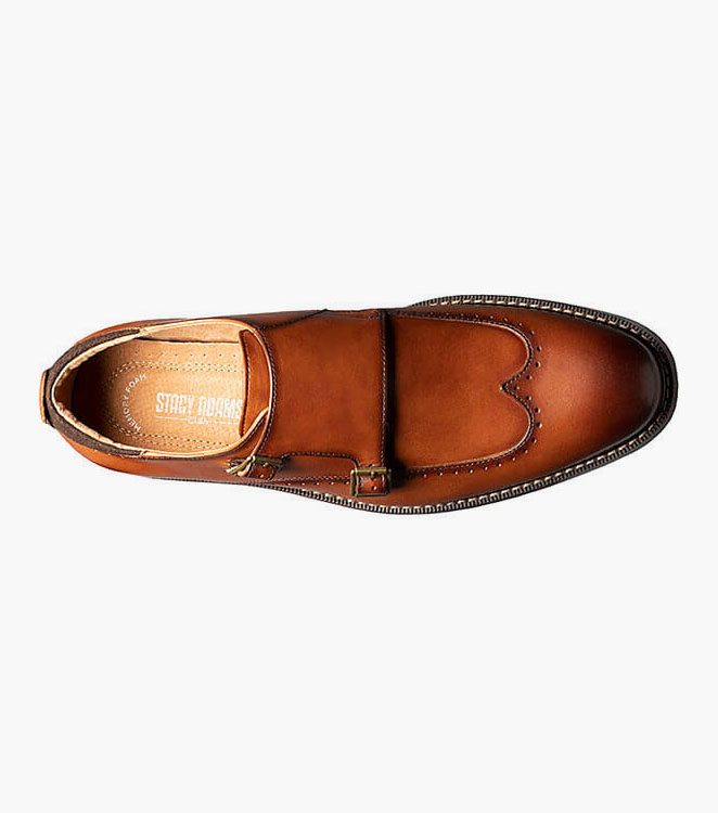 Farwell Wingtip Double Monk Strap