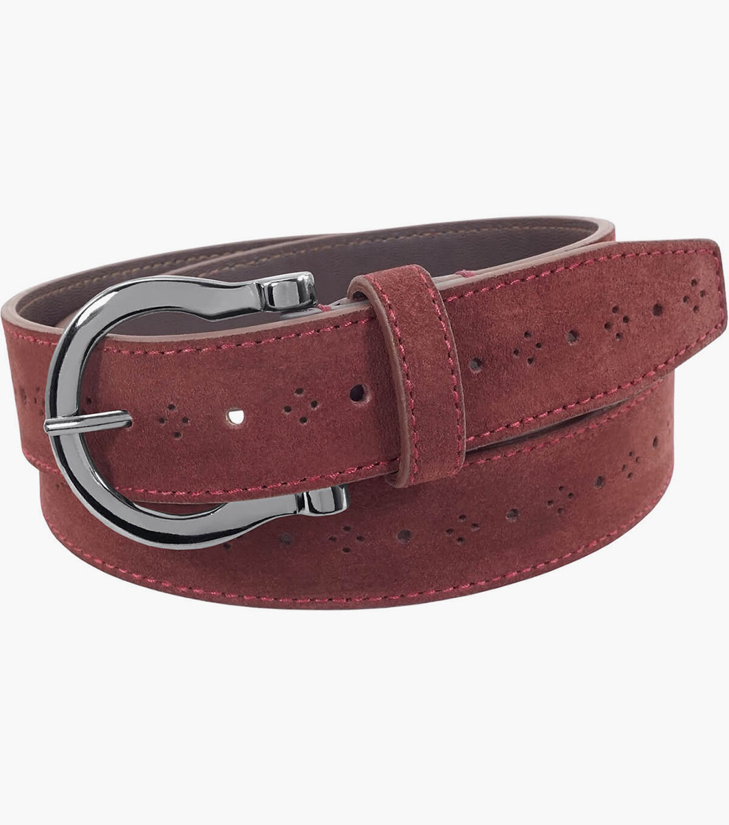 Richmond Suede Perf Belt