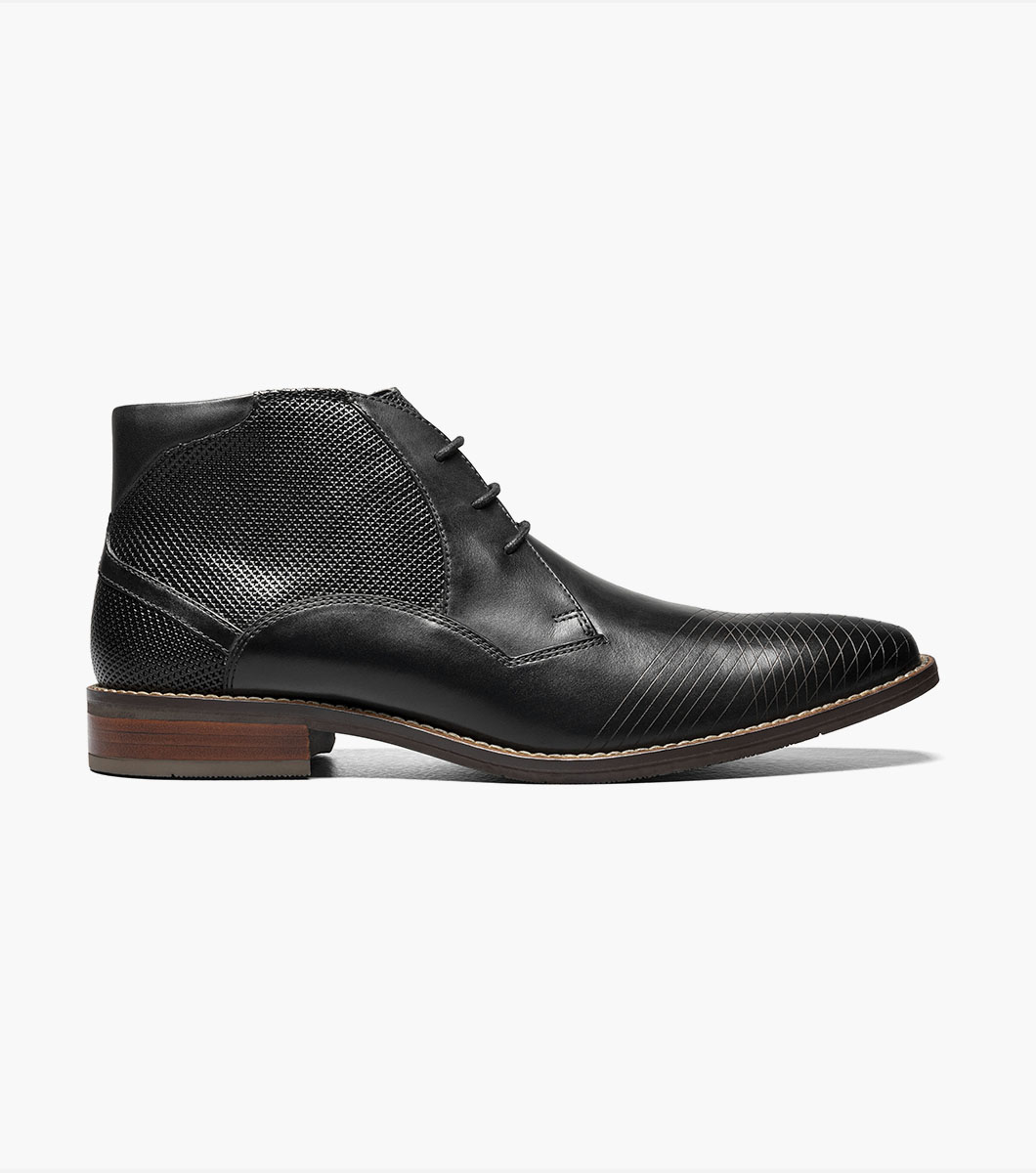 Jorah Plain Toe Laser Chukka Boot