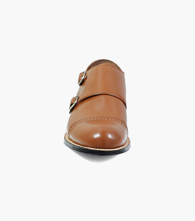 Madison Cap Toe Double Monk Strap