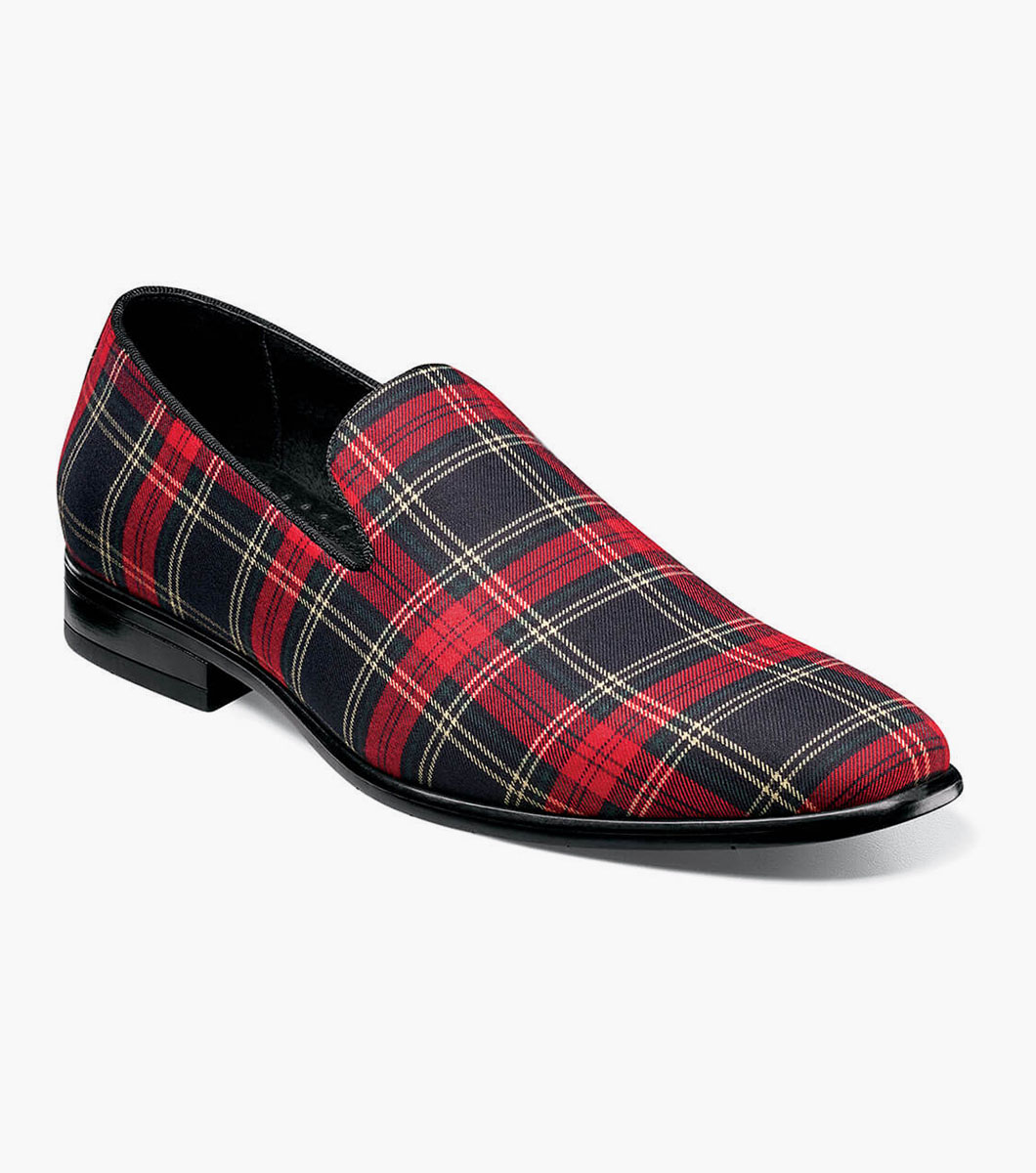 Steward Plaid Slip On