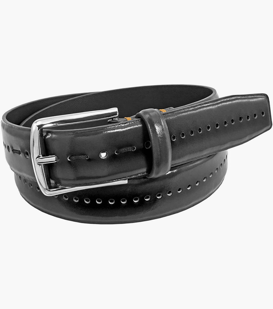 Carnegie Perf Leather Belt