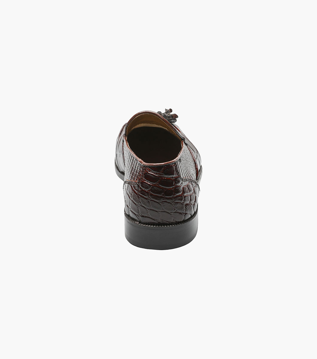 Alberto Bike Toe Tassel Loafer
