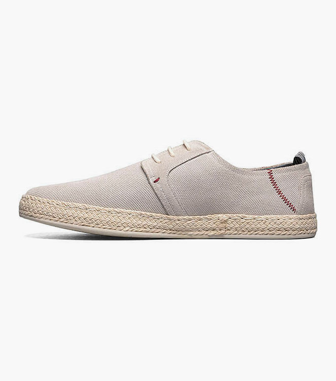 Nicolo Plain Toe Lace Up Espadrille