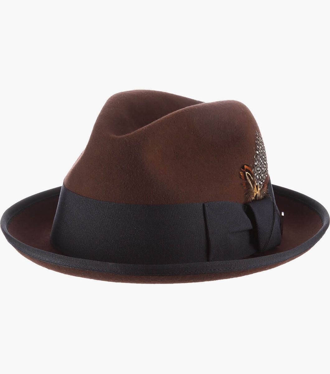 Blair Fedora Wool Pinch Front Hat