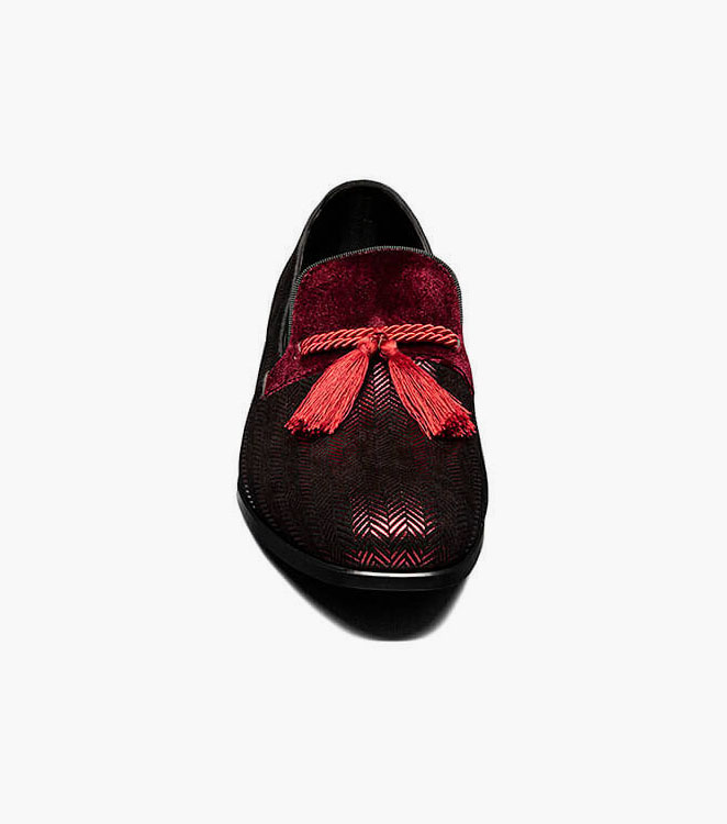 Sonata Herringbone Tassel Slip On