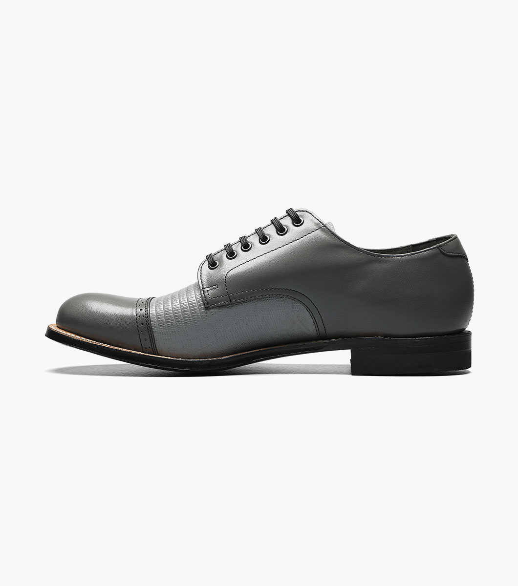 Madison Lizard Cap Toe Oxford