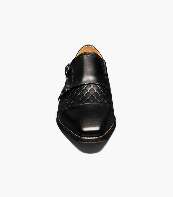 Wynston Cap Toe Double Monk Strap