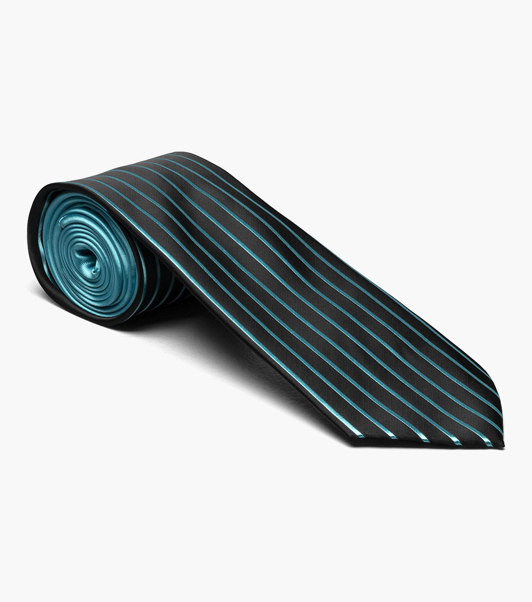 Formal Teal Tie and Hanky Set