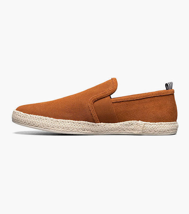Nino Plain Toe Slip On Espadrille