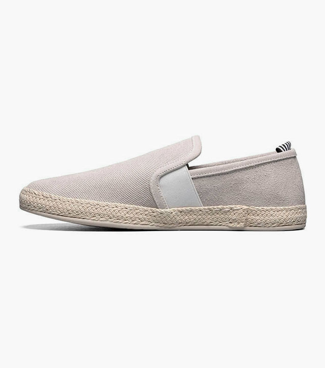 Nino Plain Toe Slip On Espadrille