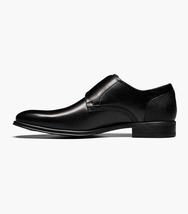 Holbrook Plain Toe Monk Strap