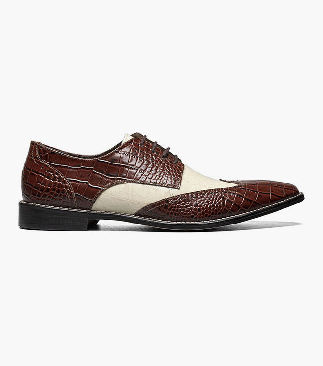 Ferrara Leather Sole Wingtip Oxford