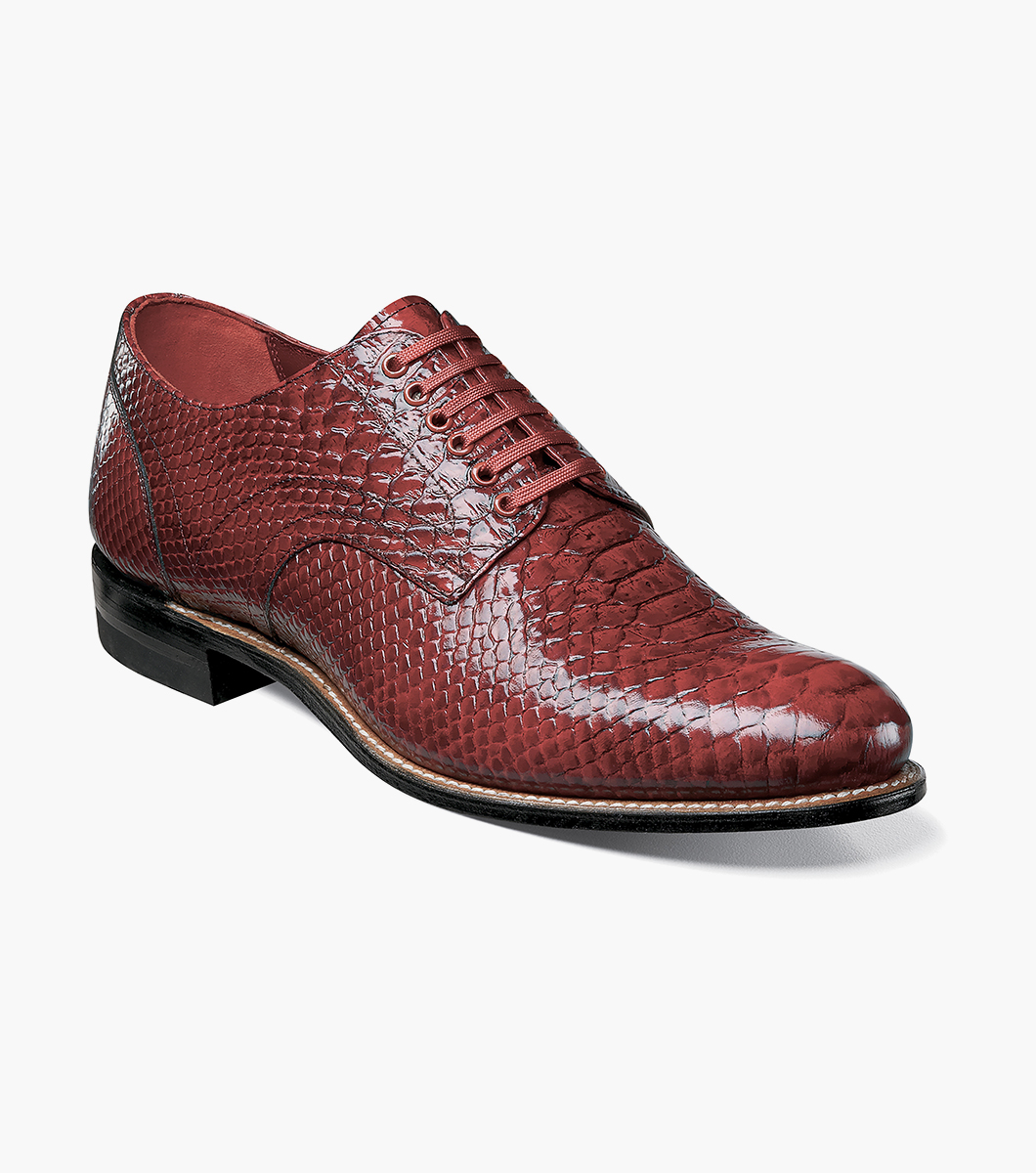 Madison Anaconda Plain Toe Oxford