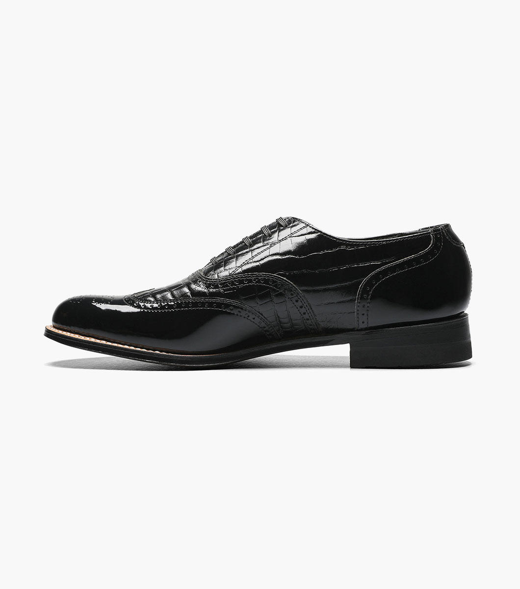 Dayton Alligator Wingtip Lace Up