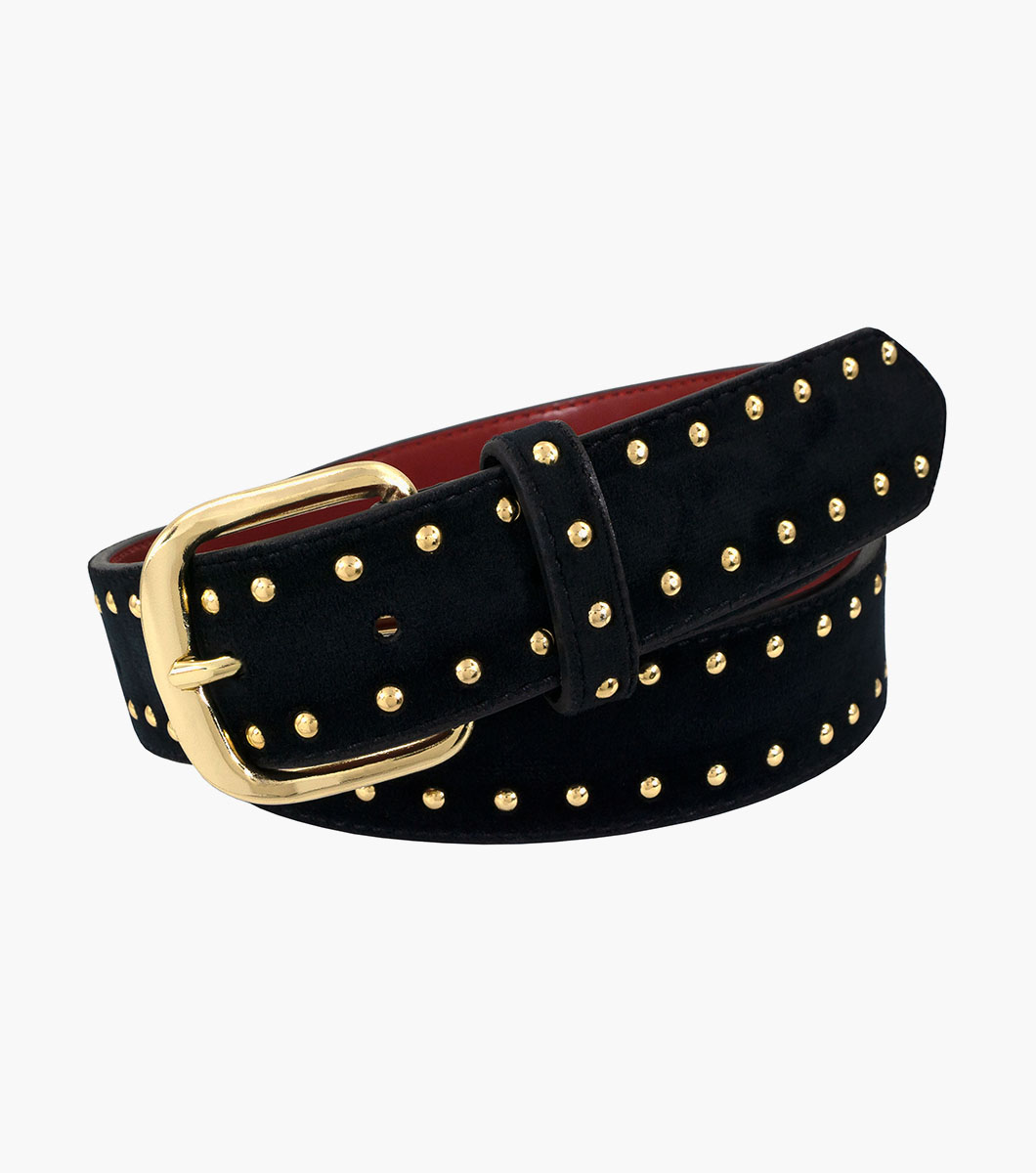 Valentino Studded Leather Belt