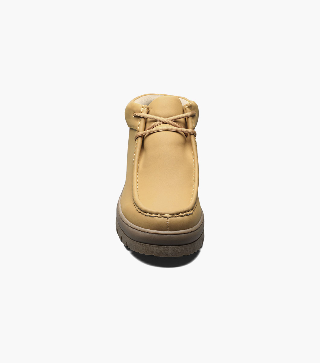 Wally Moc Toe Lace Up Boot