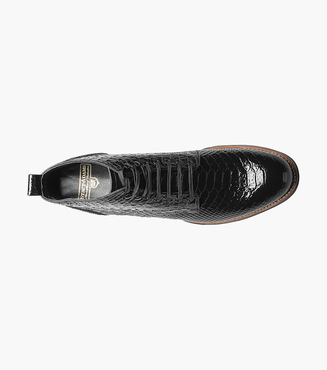 Madison Anaconda Plain Toe Boot