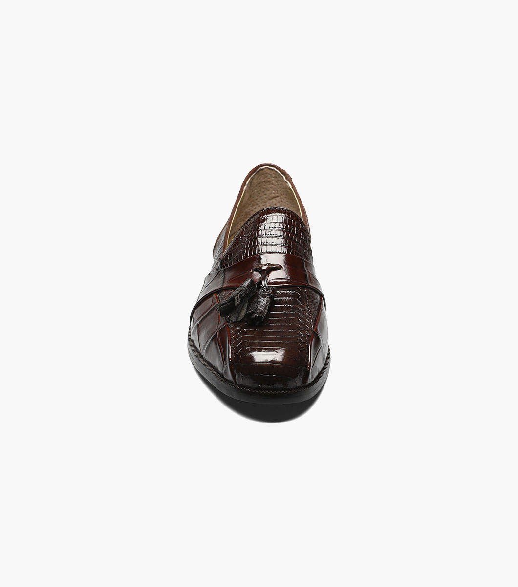 Alberto Bike Toe Tassel Loafer
