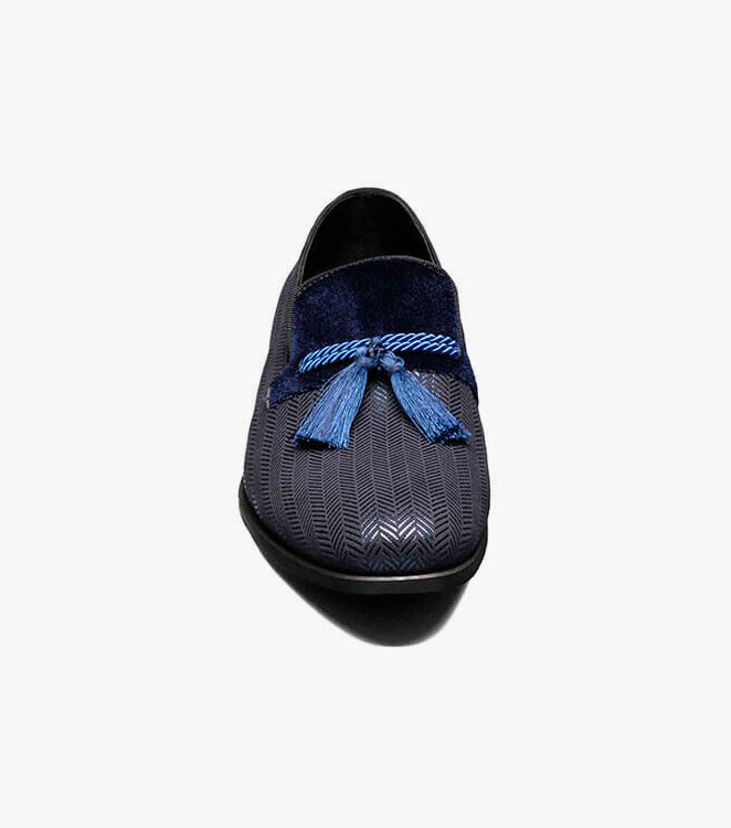 Sonata Herringbone Tassel Slip On