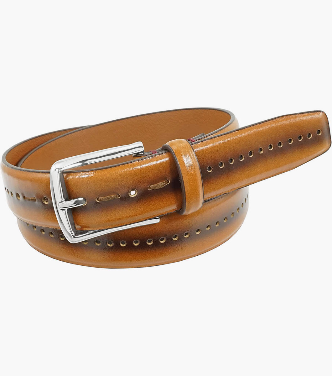 Carnegie Perf Leather Belt