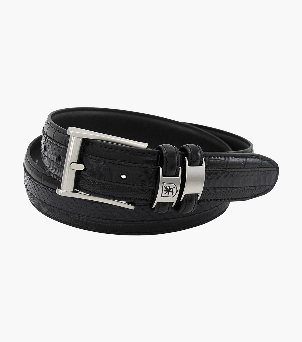 Maes XL Genuine Leather Embossed Belt