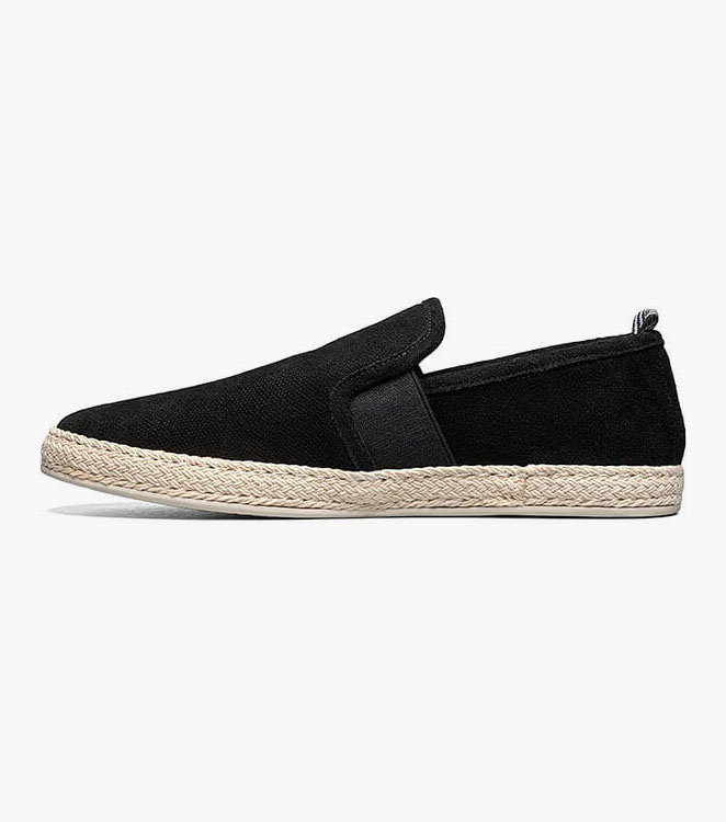 Nino Plain Toe Slip On Espadrille