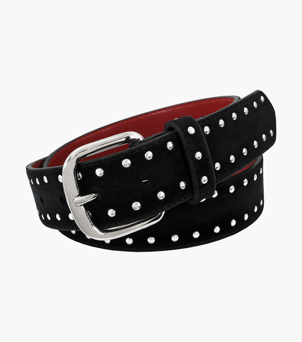Valentino Studded Leather Belt