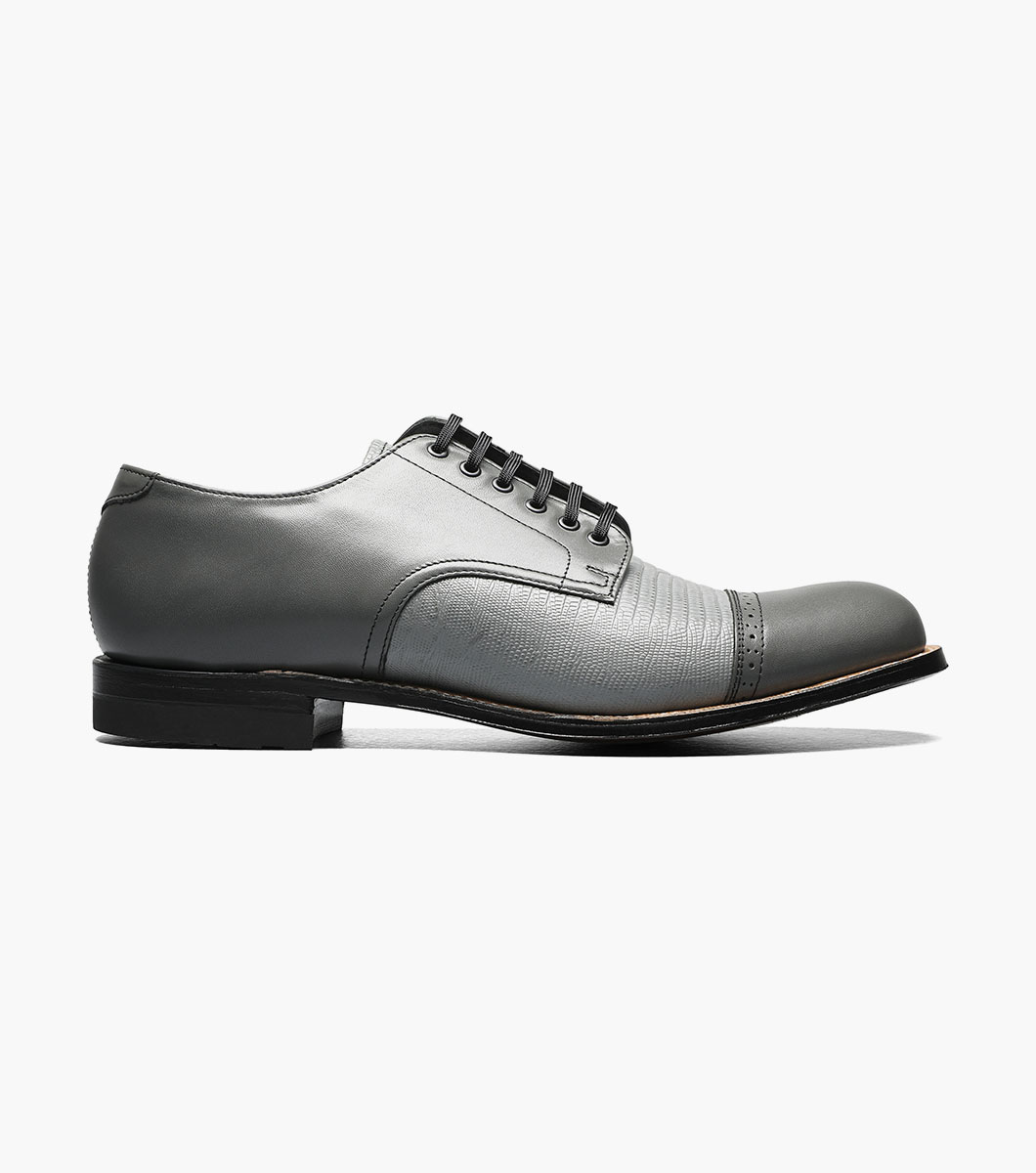 Madison Lizard Cap Toe Oxford