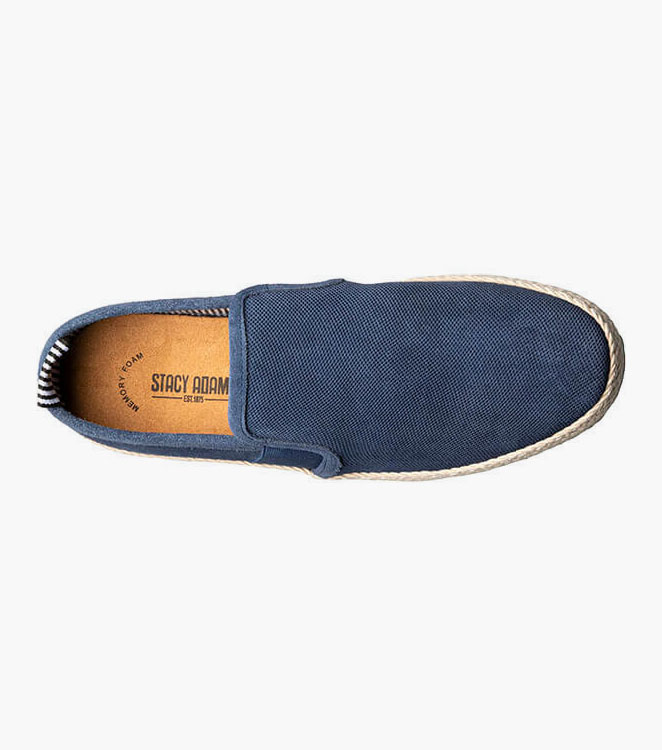 Nino Plain Toe Slip On Espadrille