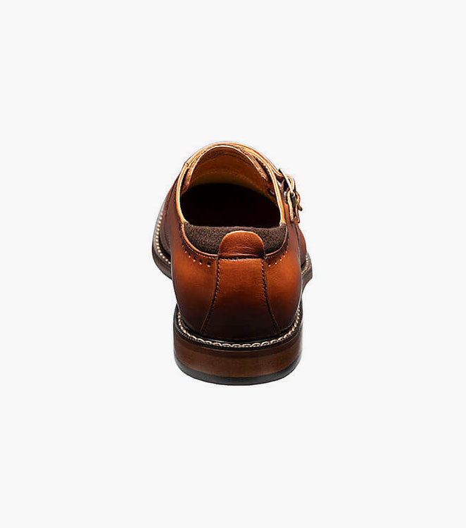 Farwell Wingtip Double Monk Strap