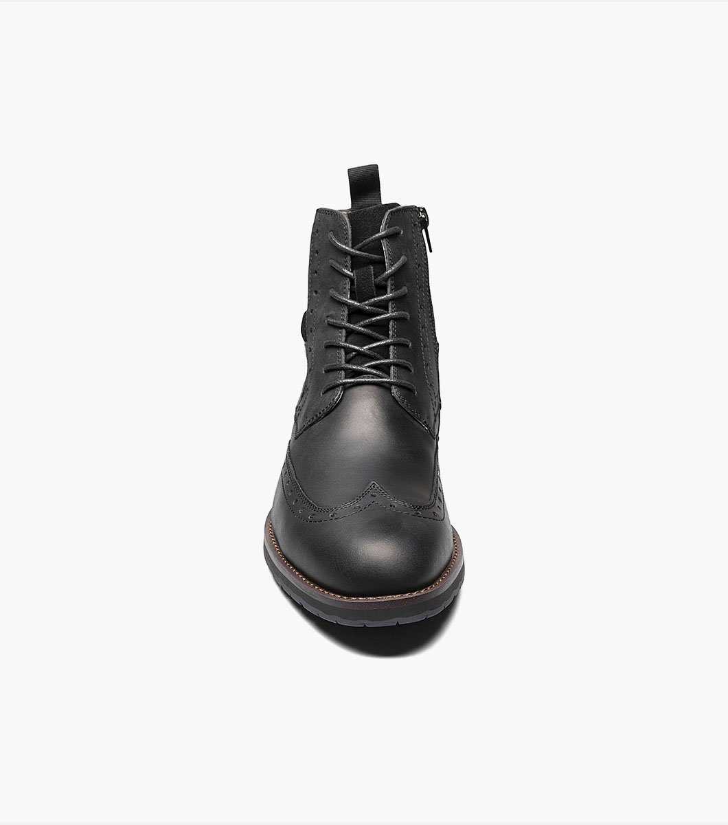 Ozzie Wingtip Lace Up Boot