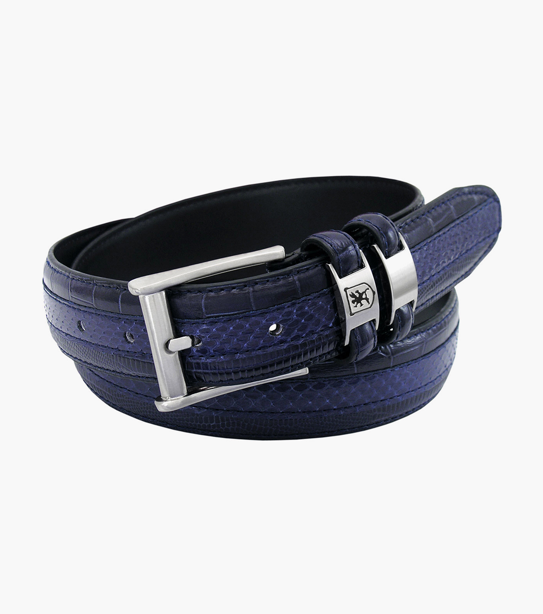 Maes Genuine Leather Embossed Belt