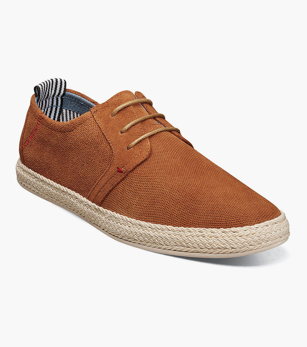 Nicolo Plain Toe Lace Up Espadrille