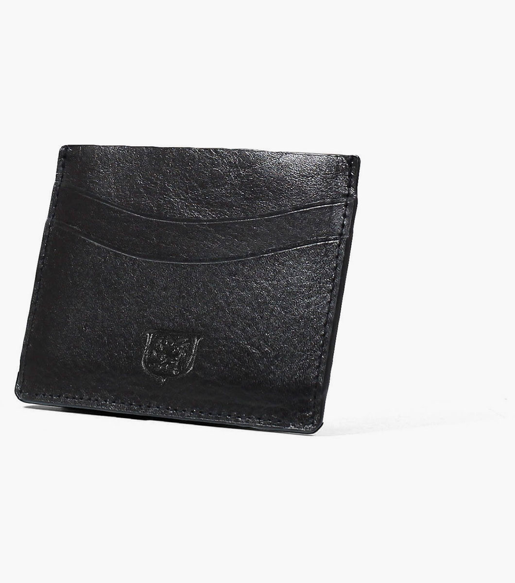 Black Cardholder Premium Leather
